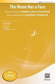 The Moon Has a Face Two-Part choral sheet music cover Thumbnail